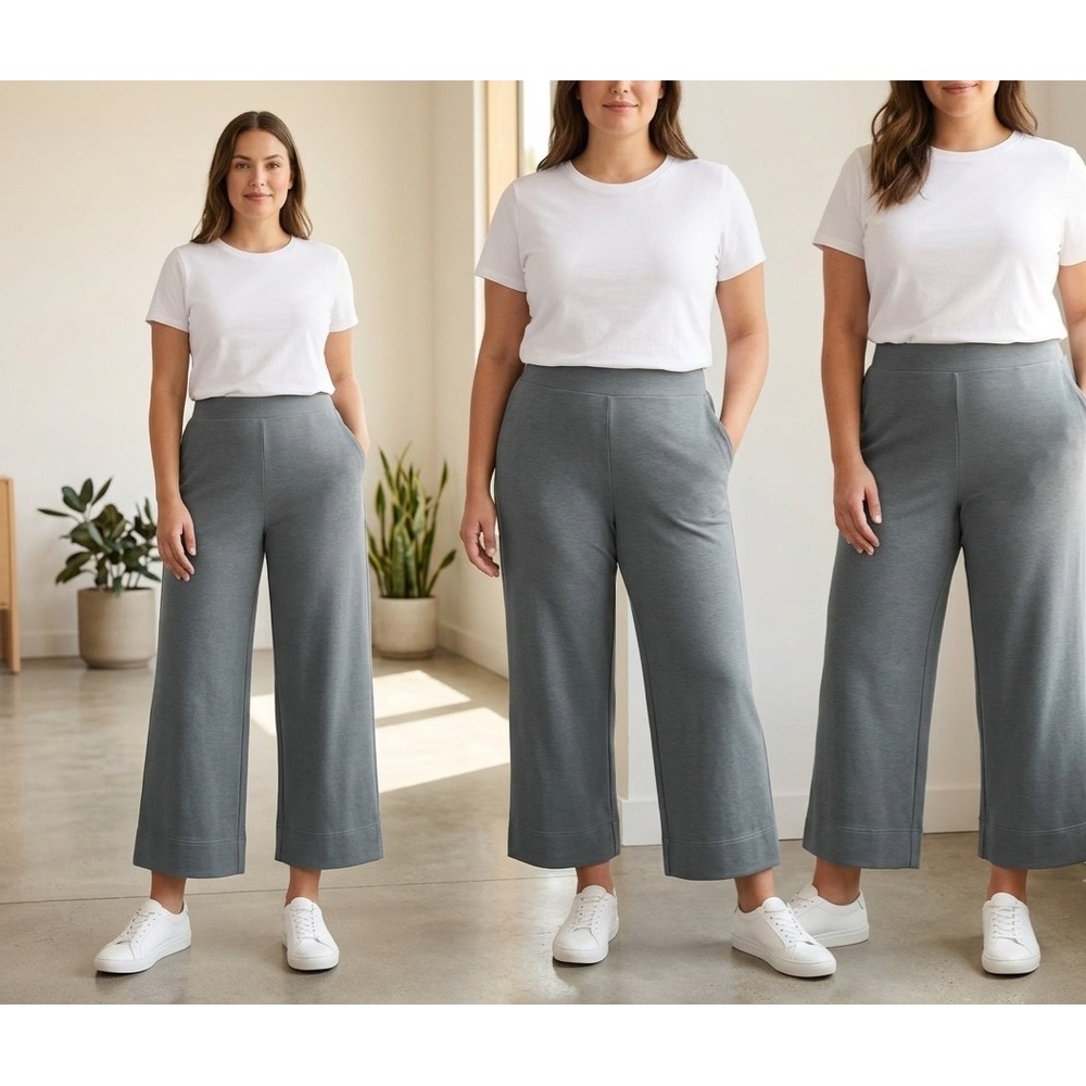 32 Degrees Cool Women's Dress Pants Blue XXL Stretch Straight Leg 1953511 NWT
